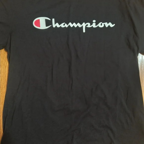 3/$10⭐ Champion Brand T-shirt, Women's Large, Black - Picture 3 of 11